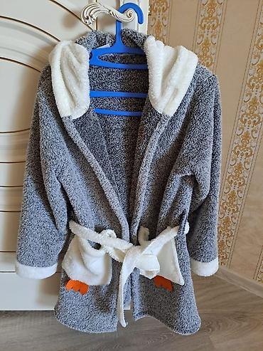 Ev geyimləri, pijamalar: Hamam xalati 10 manat usaq ucun olcusu S/M — 3
