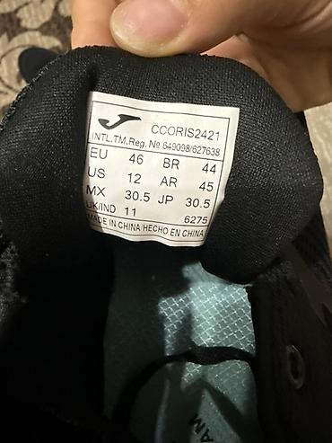osiris d3: Мужские кроссовки, 46, Joma, Новый, цвет - Черный, Самовывоз — 7