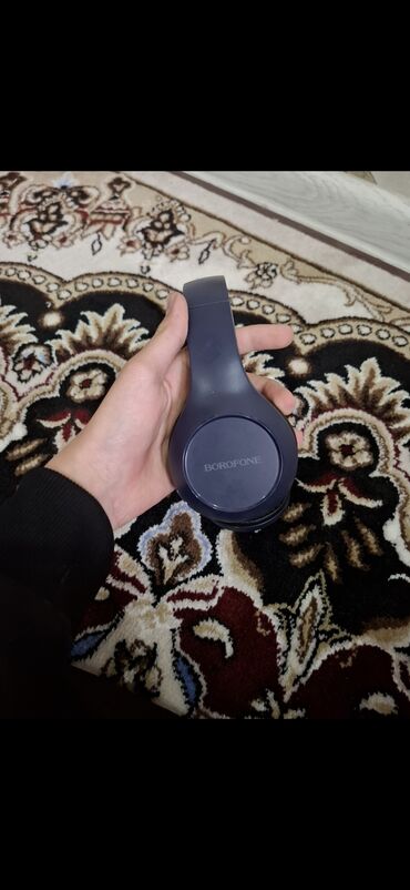 Наушники: Накладные, Borofone, Б/у, Беспроводные (Bluetooth), Классические