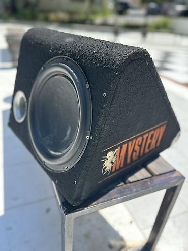 Avtoelektronika: Avtomobil üçün subwoofer sistemi - Marka: Mystery (qutu üzərində — 1