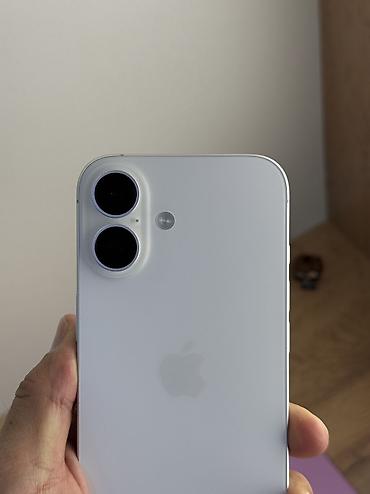 сколько стоит айфон в бишкеке: IPhone 16, Б/у, 128 ГБ, Белый, Защитное стекло, Чехол, Кабель, 90 % — 2
