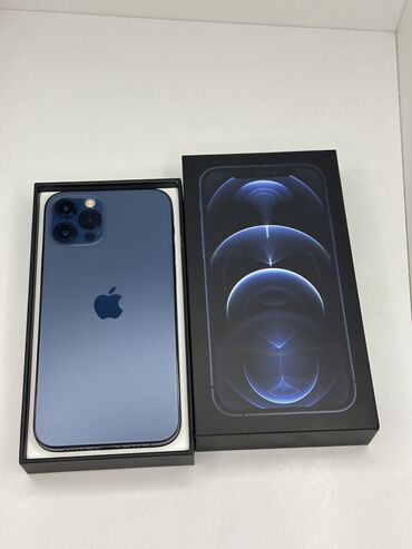 айрподс про 5: IPhone 12 Pro, Б/у, 256 ГБ, Pacific Blue, Коробка, 81 %