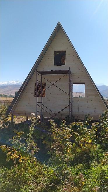 Продажа дач: A‑frame домик (треугольный “А‑образный” каркас) с панорамным — 20