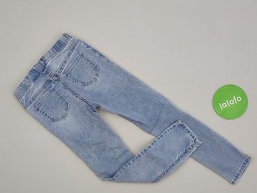 kik spodnice: Spodnie jeansowe, H&M, 4-5 lat, 110, stan - Bardzo dobry — 3