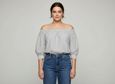 koszula biała plażowa: Women's blouse, size 2XL