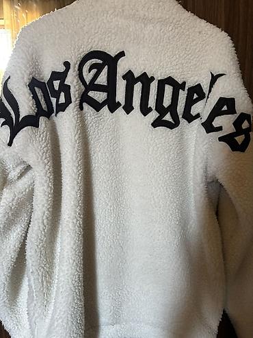 brend geyimler: Məhsul: Black Squad Los Angeles şerpa/jaket - Rəng: ağ - Material — 2