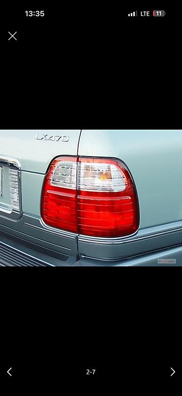 маяк цена: Задние фонари (левый и правый) для Lexus LX 470, рестайлинг 1998–2002 — 1