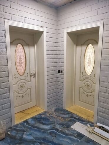 Otaq qapıları: Yeni Otaq qapısı 90x205 sm Zamok ilə, Zəmanətli, Pulsuz quraşdırma, Ünvandan götürmə, Pulsuz çatdırılma, Ödənişli çatdırılma — 7