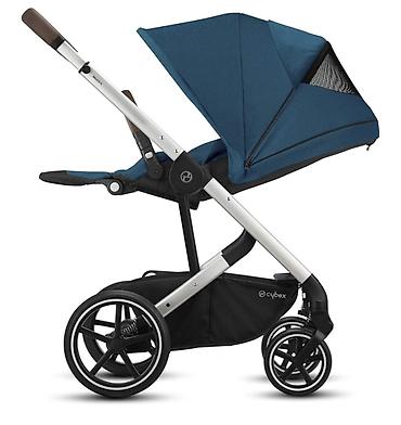 Коляска Cybex (прогулочная), цвет синий. Особенности и функции: - at lalafo.kg Коляска Cybex (прогулочная), цвет синий. Особенности и функции: -