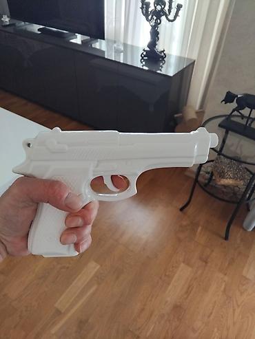 glock 17 oyuncaq: Fiqur, rəng - Ağ — 3