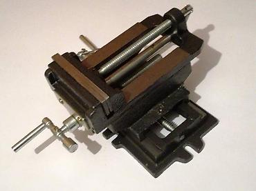 Stege: Poprečni (kružni) škripac za bušilicu/frezer - Masivno liveno — 2