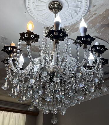 Çilçıraqlar: Çılçıraq, 10 və daha çox lampa, Farfor