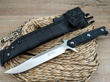 Наручные часы: Оригинальный нож Финка Т от НОКС, сталь AUS8, рукоять из G10 для