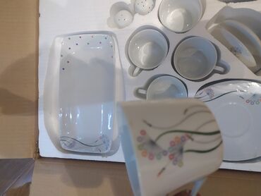 Наборы посуды и сервизы: Чайный набор, цвет - Белый