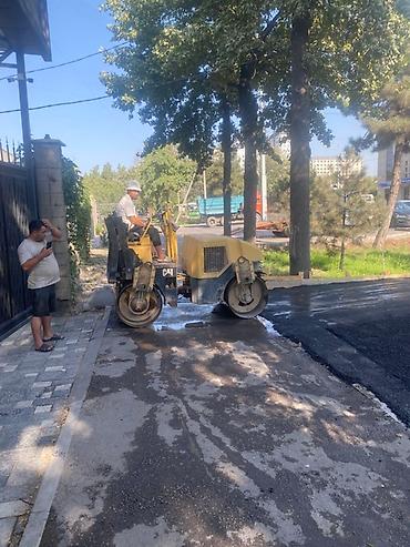 ас машина: Предлагаются услуги по укладке асфальтового покрытия. В процессе — 7