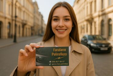ремонт и строительство домов: Xidmət: Faraların Polirofkası (buxarla) - Avtomobil faralarının