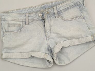 krótkie spodenki ogrodniczki: Shorts, H&M, L (EU 40), condition - Good