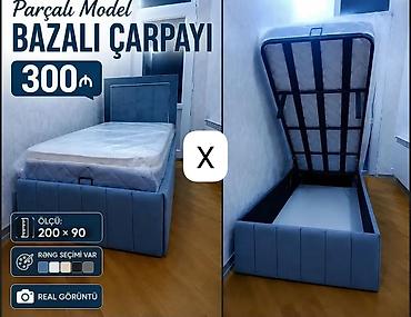 Parçalı model bazalı çarpayı - Ölçü: 200 × 90 sm - Bazalı lalafo.az -da Parçalı model bazalı çarpayı - Ölçü: 200 × 90 sm - Bazalı