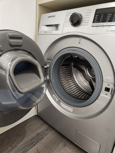 Paltaryuyan maşınlar: Paltaryuyan maşın Samsung, 8 kq, Avtomat, Qurutma var, Kredit yoxdur — 9