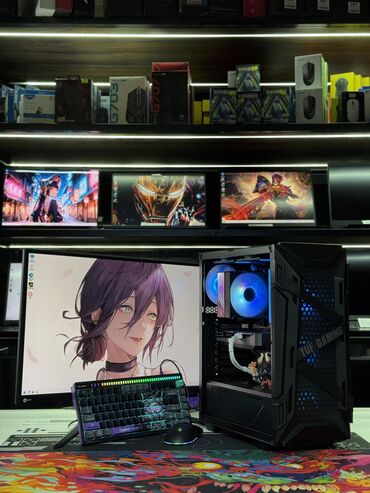 Настольные ПК и рабочие станции: Компьютер, ядер - 6, ОЗУ 16 ГБ, Игровой, AMD Ryzen 5, SSD — 1