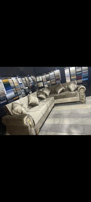 Sifarişlə divanlar: Künc divan, Qonaq otağı üçün, Parça, Bazalı, Açılan, Kitab — 4