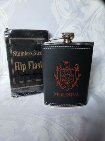 Ostalo posuđe: Nova,vintaz pljoska za pice,od nerdjajuceg celika. Poljiska za pice — 1