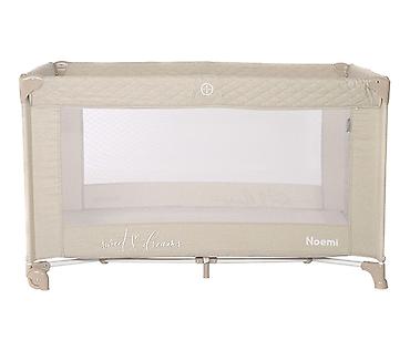 esprit sandale: LORELLI Prenosivi krevetac Noemi – 1 nivo, Fog Beige Star Šifra — 2