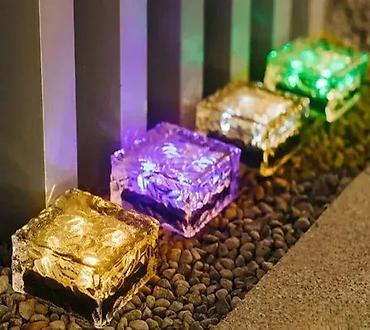 sadnice borovnice: LED solarne kocka lampe u dve dimenzije Dodajte savršen noćni — 1
