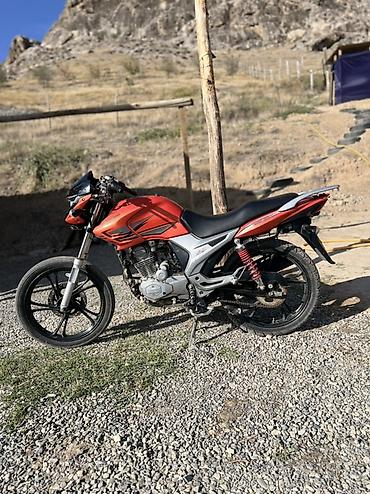 Мотоциклы: Мотоцикл городской (нейкед) SkyMoto Dragon 200 - Яркий оранжевый — 2