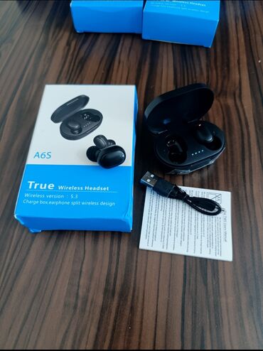 mi true wireless earbuds qiymeti: Yeni Simsiz (Bluetooth) Qulaqcıqlar, Xiaomi, rəng - Qara