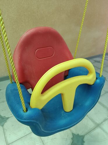 домик для детей из пластика: Подвесные качели 3 в 1 Станут красочным развлечением для ребенка