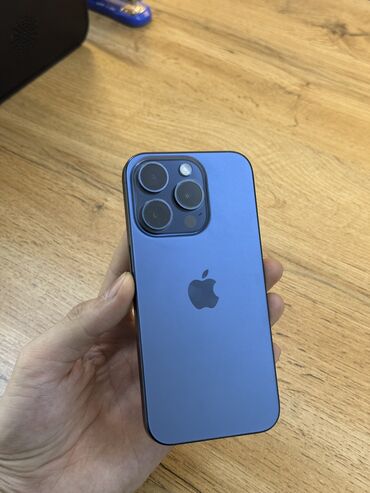 тригери для телефона: IPhone 15 Pro, Б/у, 256 ГБ, Blue Titanium, 91 %