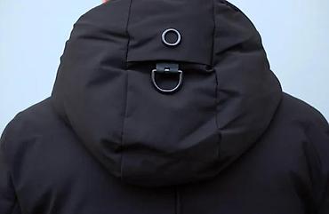 Zimske jakne: Muška zimska parka – crna - Duža parka kroja do sredine butina za — 12