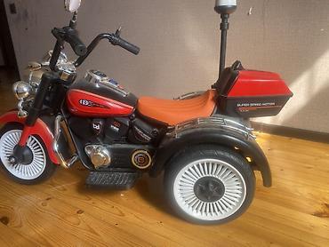 Моноколёса: Uşaqlar üçün elektrikli 3 təkərli motosiklet – “Super Speed Motor” — 1