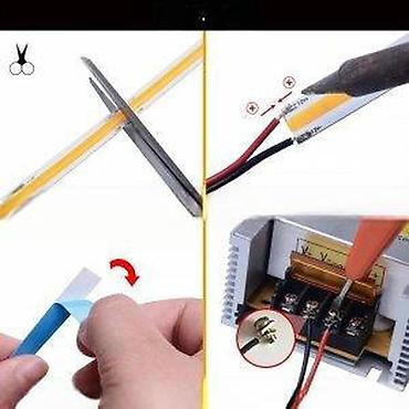 Rasveta: 🔥 LINEARNA COB LED TRAKA – NAJBOLJA ZA SVETLEĆE REKLAME 12V / 24V • — 19