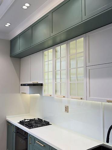 Кухонные гарнитуры: Кухонный гарнитур, цвет - Зеленый — 9