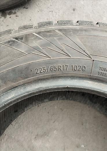 1025 2: Шины 225 / 65 / R 17, Зима, Б/у, Пара, Легковые, Япония, Toyo — 4