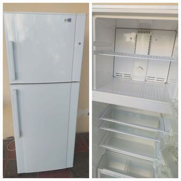 Холодильники: Холодильник Трехкамерный, цвет - Белый