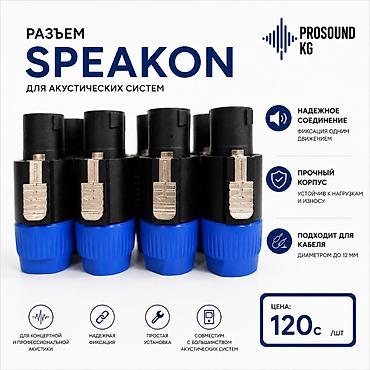 se electronics: Speacon конектор ✔ Для подключения акустических систем ✔ Надежная — 1