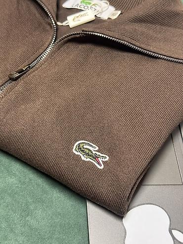одежд: Свитер Lacoste на молнии (полугольф) - Бренд: Lacoste - Модель — 2