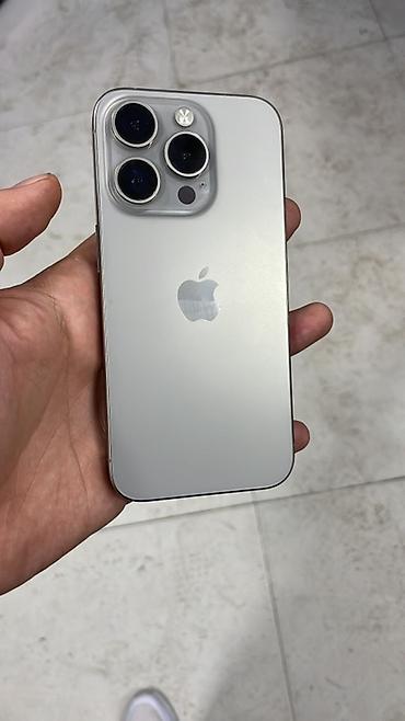 sata ssd disk: IPhone 15 Pro, 128 GB, Gümüşü, Zəmanət, Barmaq izi, Simsiz şarj — 1