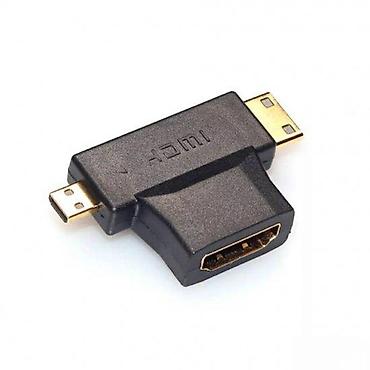 Foto i video oprema: 3U1 HDMI ADAPTER NA MIKRO MINI MICRO, ZA SVE TIPOVE HDMI | Odlično — 2
