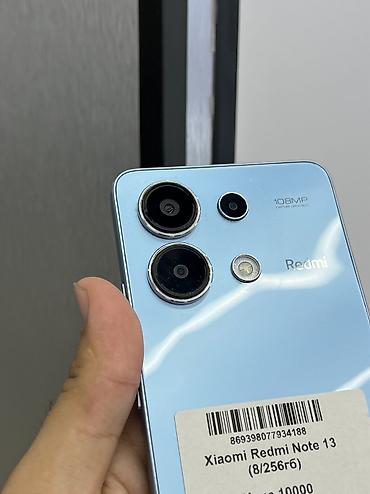 ssd mac: Redmi, Redmi Note 13, Б/у, 256 ГБ, цвет - Голубой, В рассрочку, 2 SIM — 3