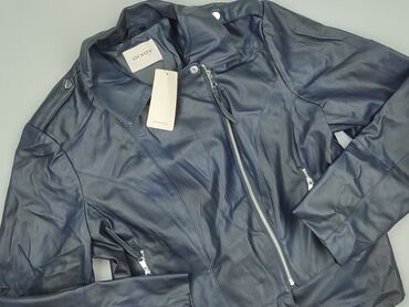 kurtki jeansowe damskie sinsay: Orsay, Women`s leather jacket, 4XL (EU 48)