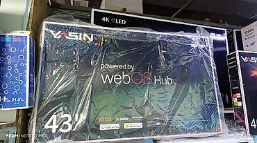Телевизоры: Телевизор VASIN 43" Smart TV - Диагональ: 43 дюйма - Платформа Smart — 7