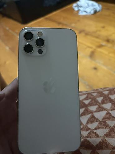 iphone hr: IPhone 12 Pro, Б/у, 128 ГБ, Серебристый, 75 % — 1