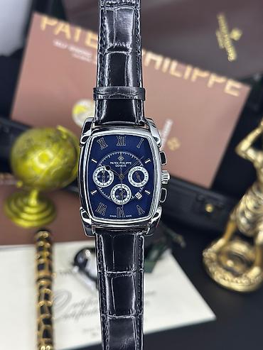 Aksesuarlar: Patek Philippe Geneve kişi qol saatı – klassik tonda zərif dizayn və — 10