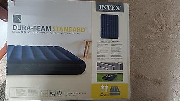 downy: Надувной матрас Intex Dura-Beam Standard (Classic Downy Air Mattress) — 1