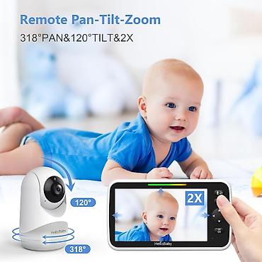 simsek makvin: HelloBaby HB6250 Plus Uşaq Nəzarət Kamerası 6 düymlük ekranlı — 4