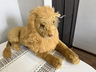 oyuncaq qız ucun: Plyuş aslan oyuncaq - Realistik dizayn: uzunsov y mane, detallı üz — 2